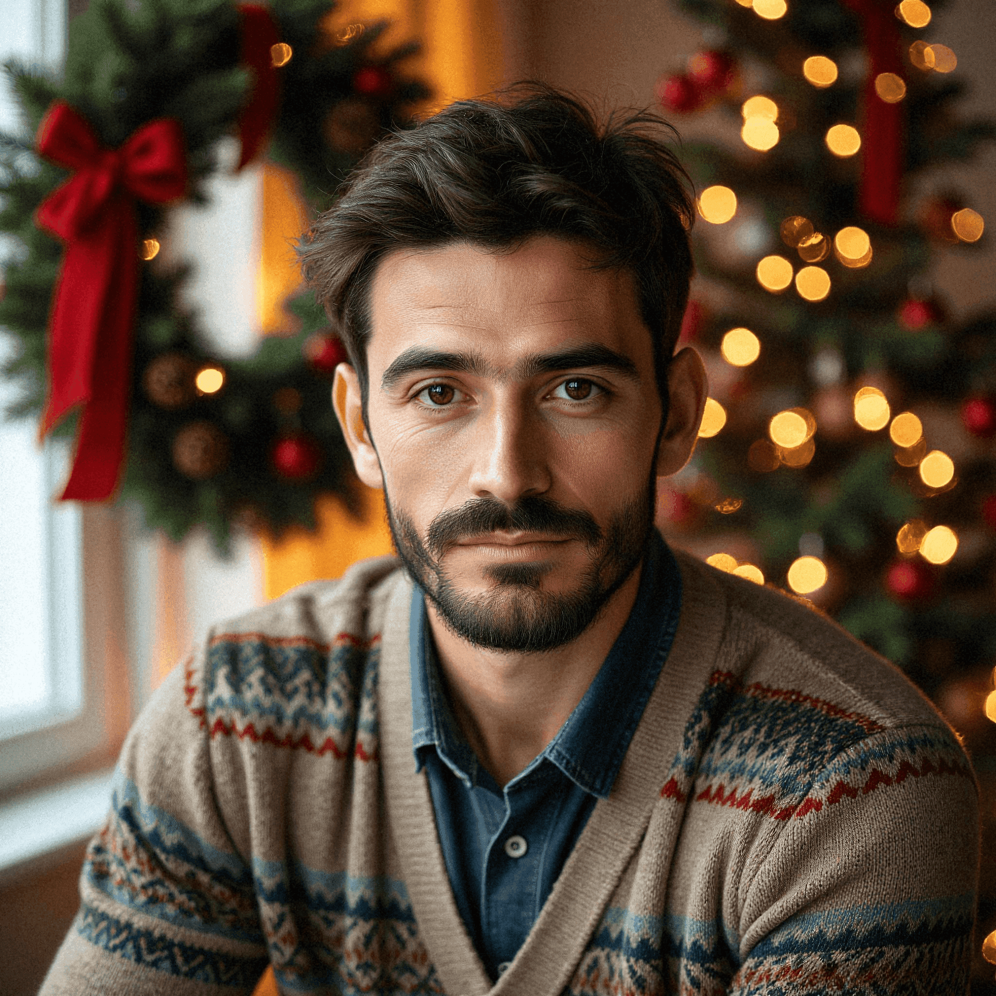 AI-generated professional headshot of Brad, made from their selfies