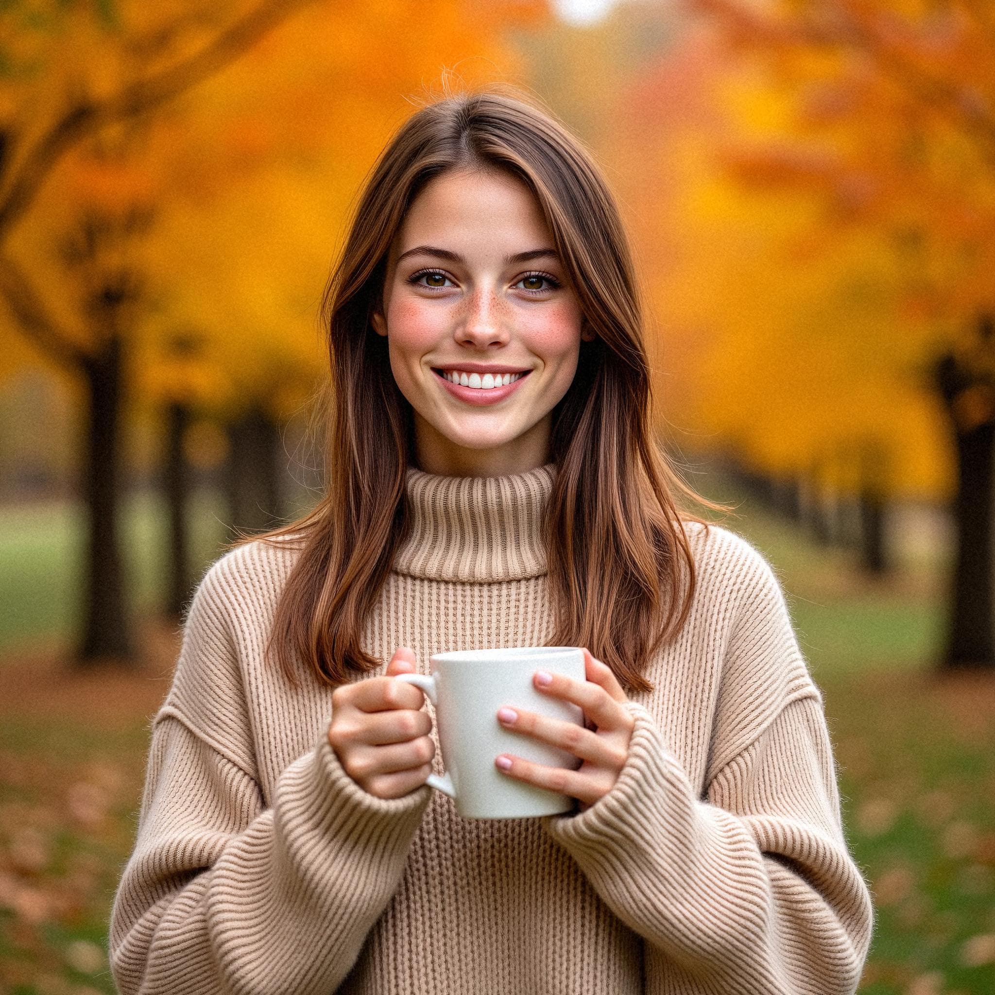 AI-generated professional headshot of Sophia, made from their selfies